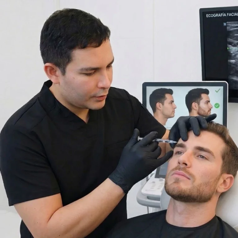 Masculinización facial en Cartagena con Acido Hialurónico - Dr. Jorge Vives