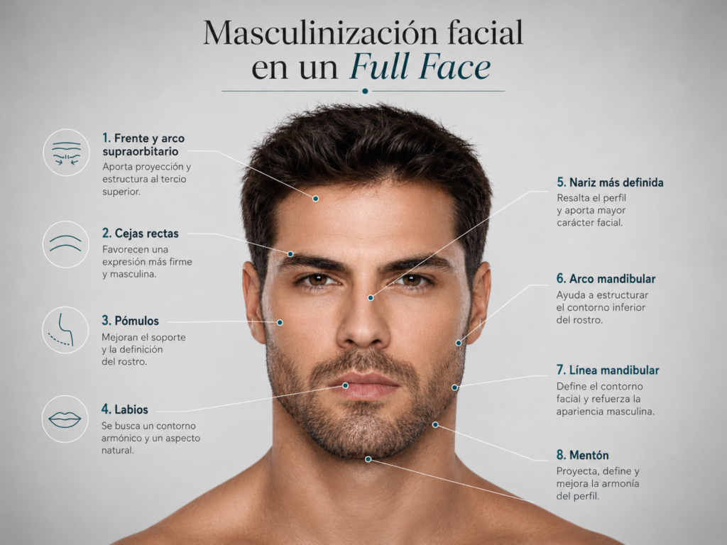 MASCULINIZACION FACIAL