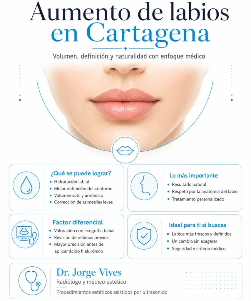 Aumento de labios en Cartagena- Dr. Jorge Vives