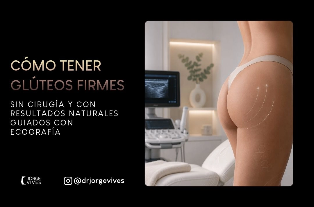 Cómo tener glúteos firmes sin cirugía y con resultados naturales guiados con ecografía - Dr JORGE VIVES
